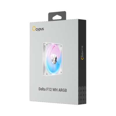 Ocypus Delta F12 White ARGB