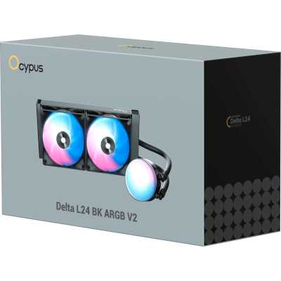 кулер Ocypus Delta L24 Black ARGB V2