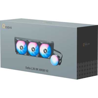 кулер Ocypus Delta L36 Black ARGB V2
