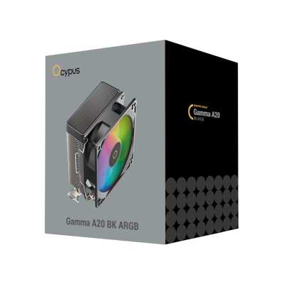 кулер Ocypus Gamma A20 Black ARGB