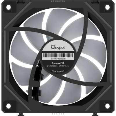 кулер Ocypus Gamma F12 UNI Black ARGB 3 in 1