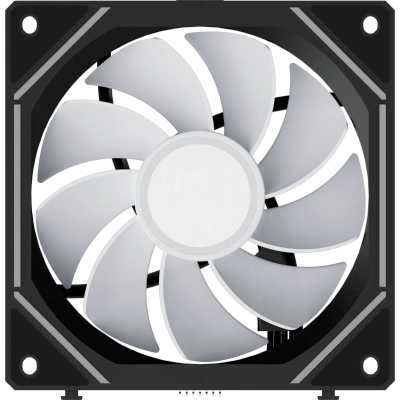 Ocypus Gamma F12 UNI Black ARGB Reverse Blade 3 in 1