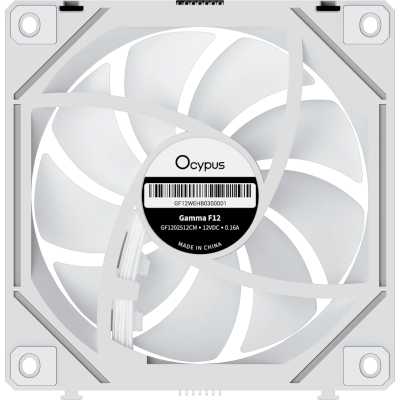 кулер Ocypus Gamma F12 UNI White ARGB Reverse Blade 3 in 1