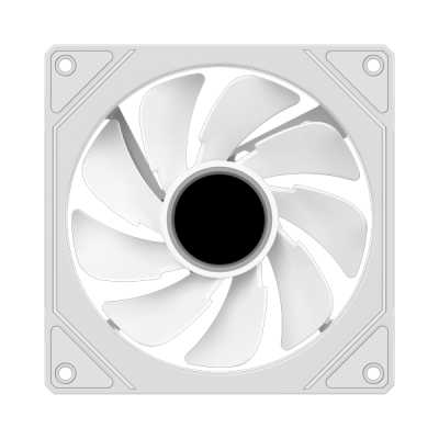 Ocypus Gamma F12 White ARGB Reverse Blade