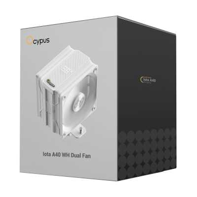 кулер Ocypus Iota A40 Dual Fan White