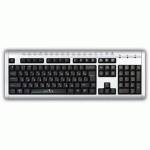 клавиатура Oklick 130M PS/2 Silver-Black
