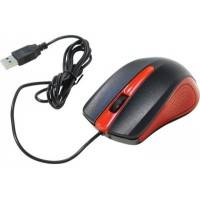 мышь Oklick 225M Black-Red
