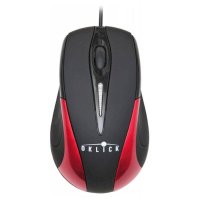 мышь Oklick 235M Black-Red