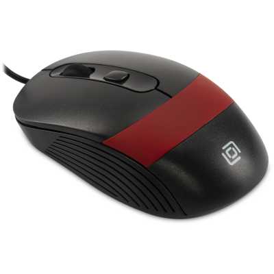 мышь Oklick 310M Black-Red