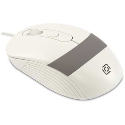 мышь Oklick 310M White-Grey