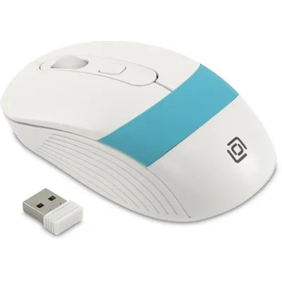 Oklick 310MW White-Blue