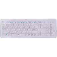клавиатура Oklick 540S White-Silver