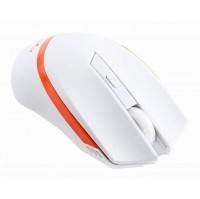 мышь Oklick 630LW White-Orange