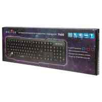 клавиатура Oklick 740G Star Strike Black