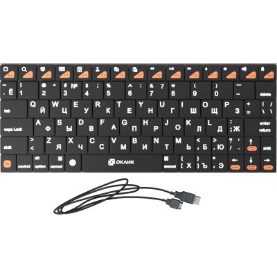 клавиатура Oklick 840S Black