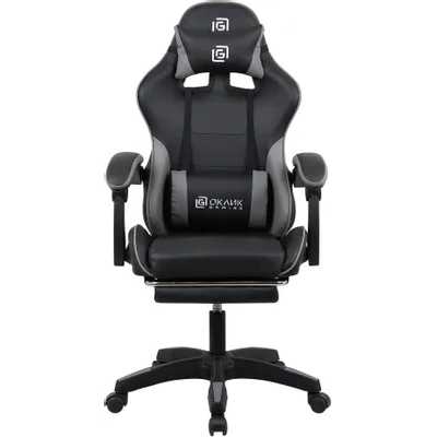 игровое кресло Oklick Camper Black/Grey