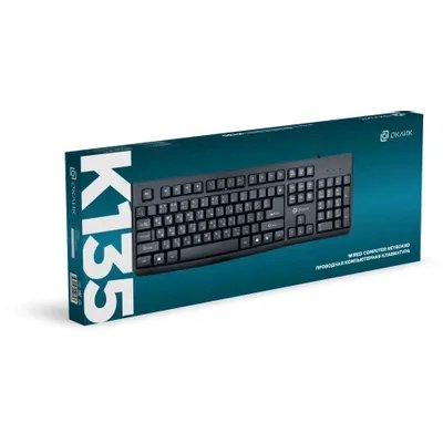 клавиатура Oklick K135 Black