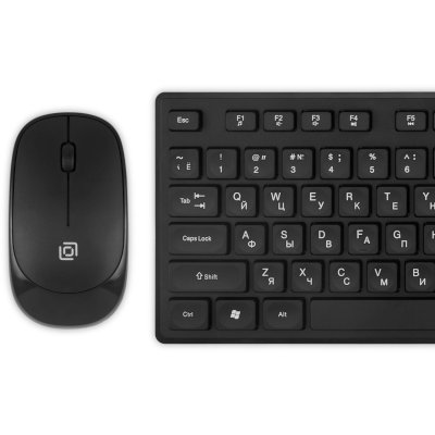 клавиатура Oklick S255W Black