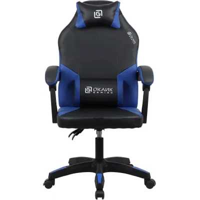 игровое кресло Oklick Spirit Black/Blue