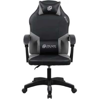 игровое кресло Oklick Spirit Black/Grey
