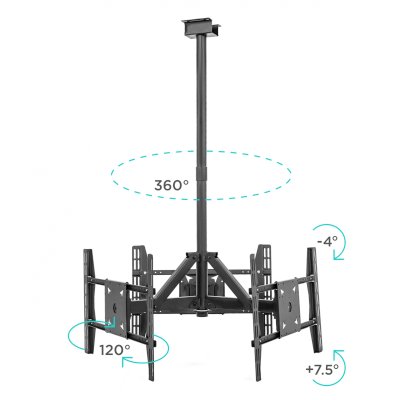 кронштейн Onkron CPRO2L3-B