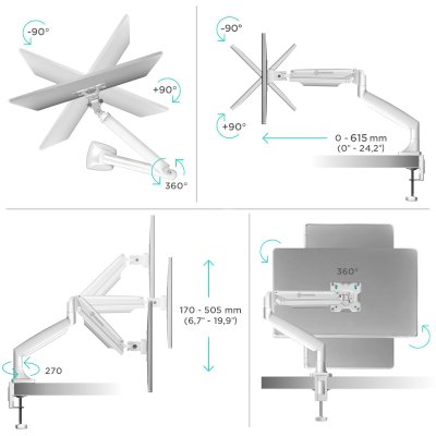 кронштейн Onkron G100 White