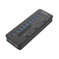 разветвитель USB Orico H10C1-U3-BK