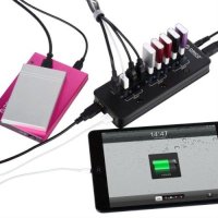 разветвитель USB Orico H10C1-U3-BK