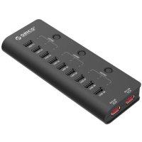 разветвитель USB Orico HF9US-2P-BK