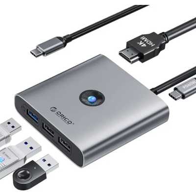 док-станция Orico ORICO-FAX3-5P-GY-EP