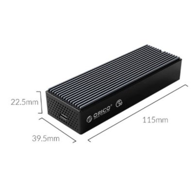 корпус для SSD Orico ORICO-M2PVC3-G20-BK-BP