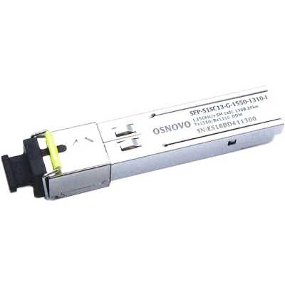 SFP Модуль Osnovo SFP-S1SC13-G-1550-1310-I