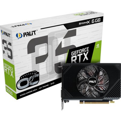 Palit nVidia GeForce RTX 3050 StormX OC 6Gb NE63050S18JE-1070F