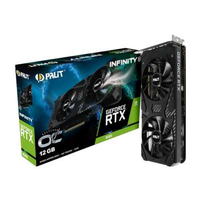 Palit nVidia GeForce RTX 3060 Infinity 2 OC 12Gb NE63060U19K9-PG190L