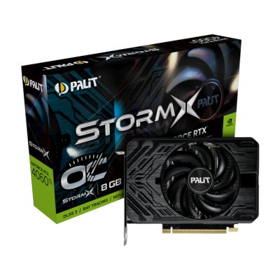 Palit nVidia GeForce RTX 4060 Ti StormX OC 8Gb NE6406TS19P1-1060F