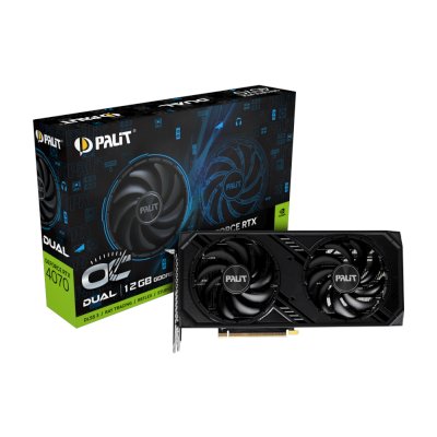 Palit nVidia GeForce RTX 4070 Dual OC 12Gb NE64070S19K9-1048D