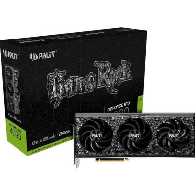 видеокарта Palit nVidia GeForce RTX 4090 GameRock OmniBlack 24Gb NED4090019SB-1020Q V1