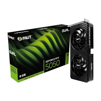 видеокарта Palit nVidia GeForce RTX 5050 Dual 8Gb NE65050019P1-GB2070D