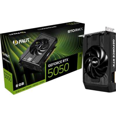 видеокарта Palit nVidia GeForce RTX 5050 StormX 8Gb NE65050019P1-GB2070F