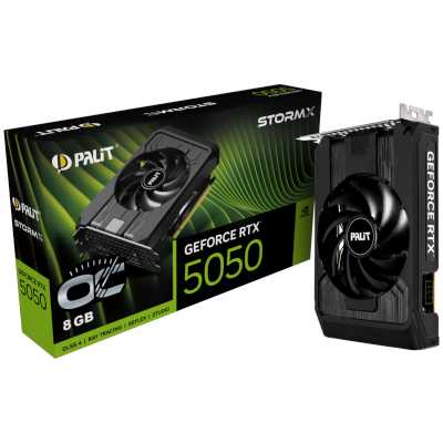 видеокарта Palit nVidia GeForce RTX 5050 StormX OC 8Gb NE65050T19P1-GB2070F