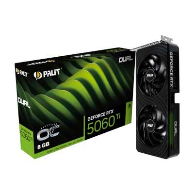 Palit nVidia GeForce RTX 5060 Ti Dual OC 8Gb NE7506TT19P1-GB2062D