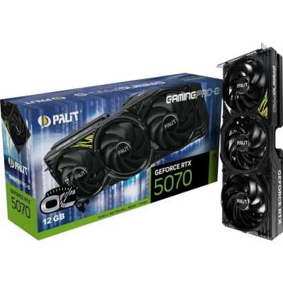 Palit nVidia GeForce RTX 5070 GamingPro-S OC 12Gb NE75070T19K9-GB2050U