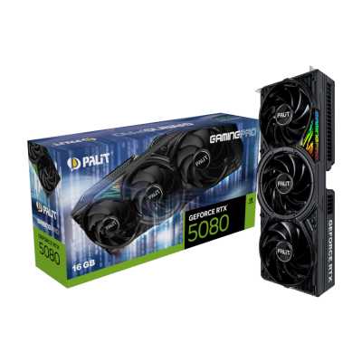 видеокарта Palit nVidia GeForce RTX 5080 GamingPro 16Gb NE75080019T2-GB2031A