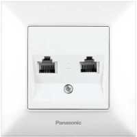 розетка телефонная Panasonic Arkedia Slim WNTC04032WH-RU