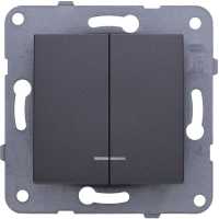 выключатель Panasonic Karre&Arkedia WKTT00102DG-RU
