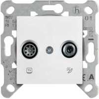 розетка телевизионная Panasonic Karre Plus & Arkedia Slim WKTT04612WH-RU