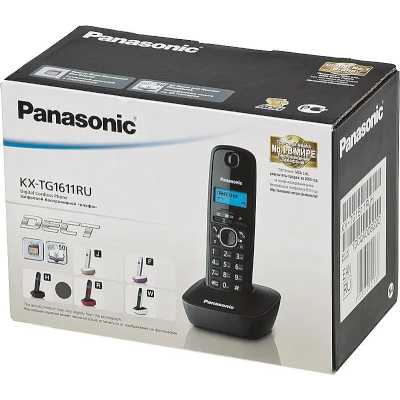 радиотелефон Panasonic KX-TG1611RUH