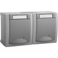 розетка силовая Panasonic Pacific WPTC48002GR-RU
