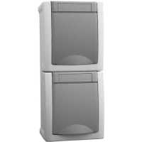 розетка силовая Panasonic Pacific WPTC48502GR-RU