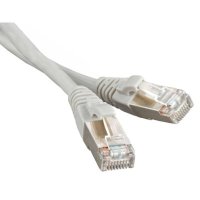 патч-корд Hyperline PC-LPM-STP-RJ45-RJ45-C6-1M-LSZH-GY